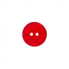 Image de Bouton rond Fleurs 12 à 18mm 2 trous - Prym(...) - Rouge