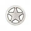 Image de Bouton Étoile métal à queue 18mm - Prym(...) - Argent Antique gris