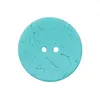 Image de Carte de 2 boutons Coco 23mm Turquoise - Union Knopf(...) - Bleu