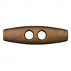 Image de Boutons Tonneaux polyester métallisé 2 trous 25mm - Prym(...) - Laiton Antique marron
