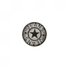 Image de Bouton jeans métal pied étoile 18mm - Prym(...) - Argent Antique gris