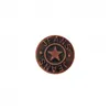 Image de Bouton jeans métal pied étoile 18mm - Prym(...) - Cuivre Antique marron