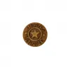 Image de Bouton jeans métal pied étoile 18mm - Prym(...) - Laiton Antique orange