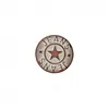 Image de Bouton jeans métal pied étoile 18mm - Prym(...) - Cuivre/argent Gris