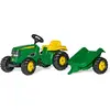 Image de Rolly Toys rollyKid John Deere tracteur avec remorque