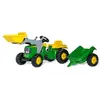 Image de Rolly Toys Tracteur a pedales + remorque rollyKid John Deere