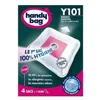 Image de Handy Bag Y101 - Kit d'accessoires pour aspirateur - pour aspirateur - pour Nilfisk Compact C210, C218, C220; SEVERIN BR 79XX, BR 96XX