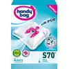 Image de Handy bag s70 sac aspirateur microfibre anti-allergène + filtre moteur bosch arriva siemens smily super sx
