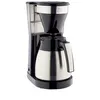 Image de Cafetière filtre Melitta Easy Top Therm Steel 1050 W Noir