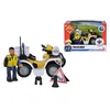 Image de Quad de policier Smoby et figurine Sam le Pompier