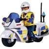 Image de Simba Pompier Sam Police Engine avec la figurine de Malcolm + Acc