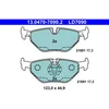 Image de 4 Plaquettes De Frein Ate 13-0470-7090-2-02