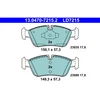 Image de 4 Plaquettes De Frein Ate 13-0470-7215-2-02