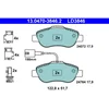 Image de 4 Plaquettes De Frein Ate 13-0470-3846-2-02