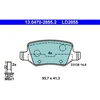 Image de 4 Plaquettes De Frein Ate 13-0470-2855-2-02