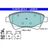 Image de 4 Plaquettes De Frein Ate 13-0470-3815-2-02