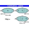 Image de 4 Plaquettes De Frein Ate 13-0470-2610-2-02