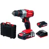 Image de Einhell Perceuse Visseuse sans fil sur batterie TE-CD 18/2 Li Kit Power X-Change (18 V, 1,5 Ah, Temps de charge: 30 min, Couple: 44 Nm) KIT DE VERSION, LIVRE AVEC 2 BATTERIES ET 1 CHARGEUR