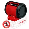 Image de Einhell Power X-Change TC-SR 18 Li BT - Solo Enceinte Bluetooth AUX, USB rouge