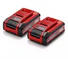 Image de Einhell Batteries Power X-Change PLUS 18 V 4,0 Ah (Pack de 2)