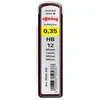 Image de Rotring, Mines de crayon, Tikky (12 pcs, 0.35 mm, HB)