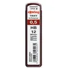 Image de rOtring Tikky Recharge mines pour porte-mines, 0,5mm - HB, étui de 12 mines