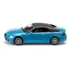 Image de Siku BMW 645i Cabriolet 8,7 x 3,7 cm bleu acier/noir (1007)