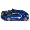 Image de Siku Bugatti Chiron Gendarmerie 8 cm acier bleu/blanc (1541)