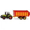 Image de Siku Tracteur Claas avec remorque d'ensilage