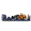 Image de MAN camion surbaisse avec chargeuse JCB 1:87