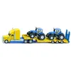 Image de Siku remorque avec New Holland tracteurs jaune / bleu (1805)