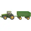 Image de Siku Tracteur John Deere avec remorque