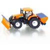 Image de Modèle réduit en métal : tracteur avec lame et épandeur de sel siku