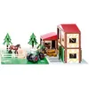 Image de Siku ferme pour chevaux avec accessoires 49,5 cm 6 pièces (5609)