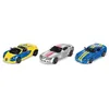 Image de Siku coffret cadeau voiture de sport 17 cm acier bleu/jaune/argent 3 pièces (6323)