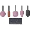 Image de wolfcraft, Abrasifs, 1 kit d'outils céramiques. Jeu d'abrasifs 6 pcs.