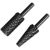 Image de wolfcraft, Râpe + lime, 1 râpe à profiler métallique conique ø5-13x35mm (35 mm)