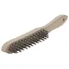 Image de wolfcraft, Abrasifs, 1 brosse à main en fil d'acier, version bois.280mm