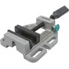 Image de wolfcraft, Étau + serre-joint, 1 étau de machine Br. de mors 80mm (80 mm)