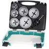 Image de Coffret électricité Wolfcraft trépans + axe av. foret centre