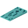 Image de Wolfcraft 6930000 40 Cales de Dilatation en Plastique 58 x 30 mm