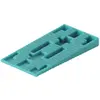 Image de wolfcraft, Accessoires de pose, 40 cales d'espacement 58x30mm (Sang)