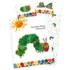 Image de Herding, Linge de lit pour enfants, Chenille Nimmersatt (100 x 135 cm, 40 x 60 cm)