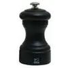 Image de Peugeot Saltkvaern Bistro 10 cm Bøgetrae Sort,1 pc, Moulin à poivre + moulin à sel, Marron, Noir
