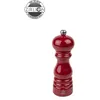 Image de Paris u'Select Moulin à sel manuel u'Select en bois laqué, rouge passion, 18 cm - 7in