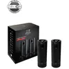 Image de Night Electric Coffret cadeau - Duo de moulins à poivre et à sel électriques Line noir mat 15 cm