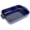 Image de Peugeot - Plat four céramique rectangle bleu profond 40 cm - 16'