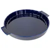 Image de Appolia Moule à tarte céramique bleu profond diamètre 30 cm - 12"