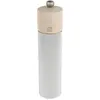 Image de Peugeot LINE moulin à sel Zirlion aluminium naturel 22 cm, Moulin à poivre + moulin à sel, Marron, Argent