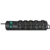 Image de Multiprise avec 10 Prises Universelles Primera-Line 2m Brennenstuhl Noir
